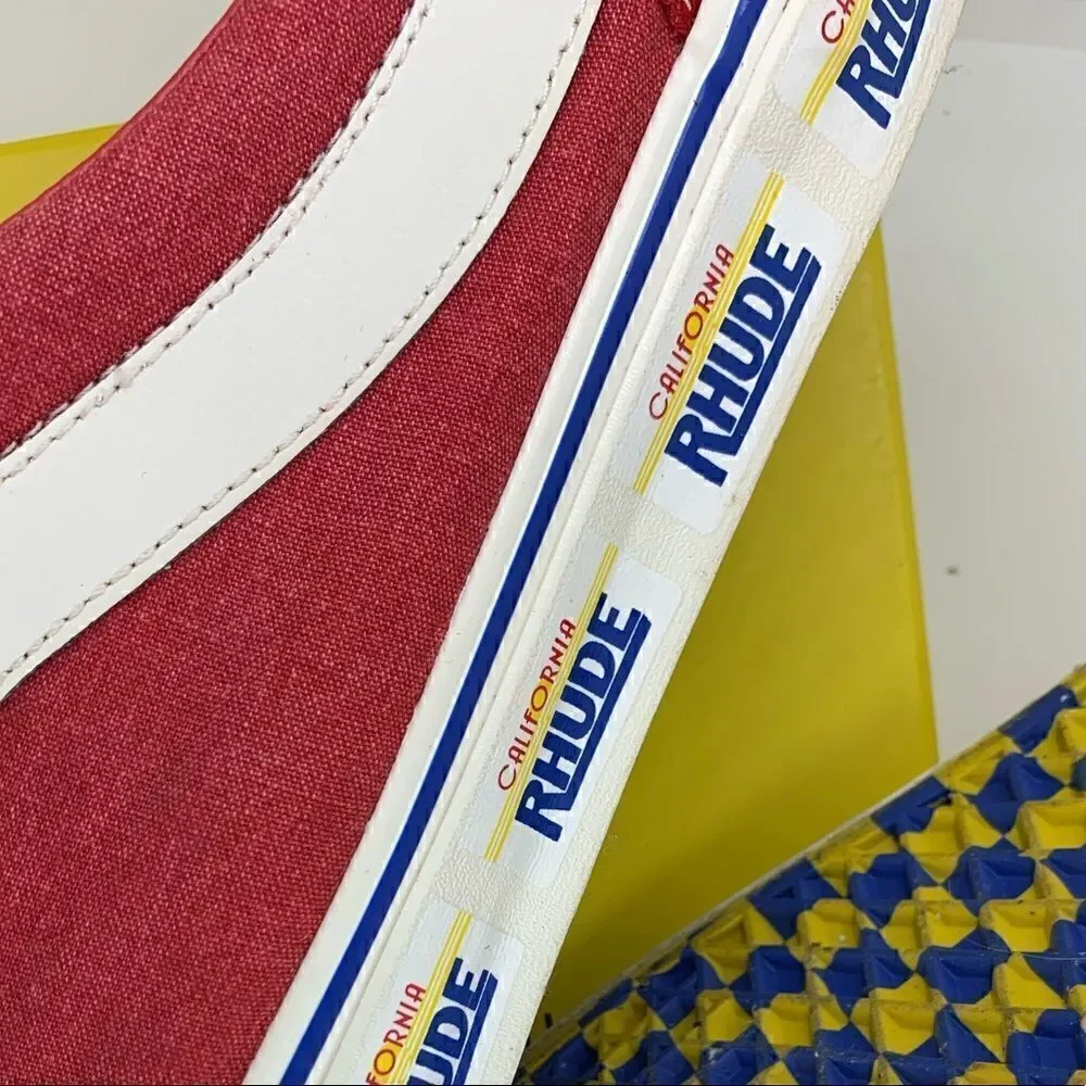VANS VAULT X RHUDE Racing Red